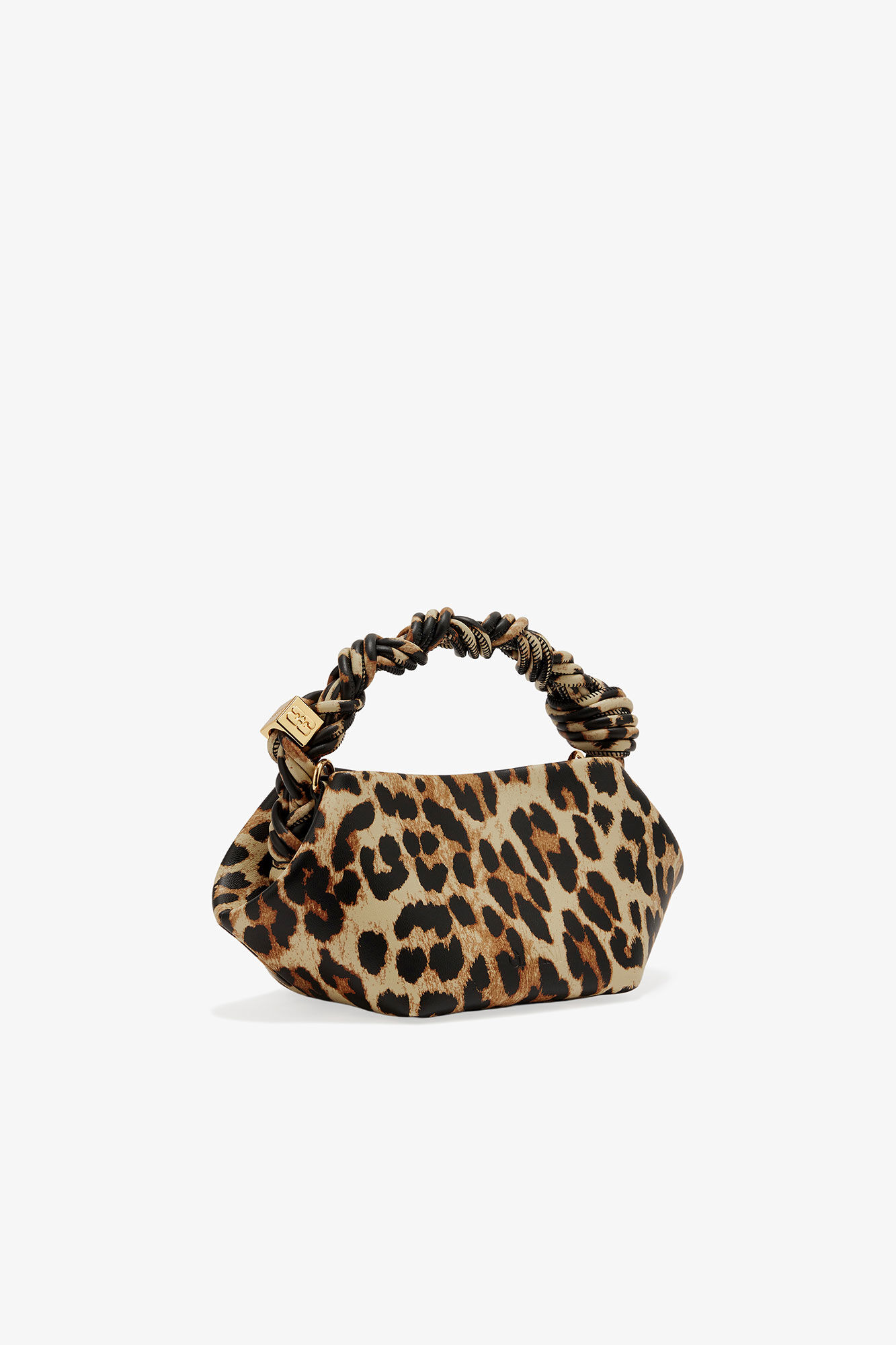 Sac GANNI Bou mini imprimé léopard, Polyester, in colour Leopard - 2 - GANNI