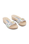 Canvas Dr. Scholl Sandal US 15271FQ111, Recycled Cotton, in colour Kiosk Parrot Green - 3 - GANNI