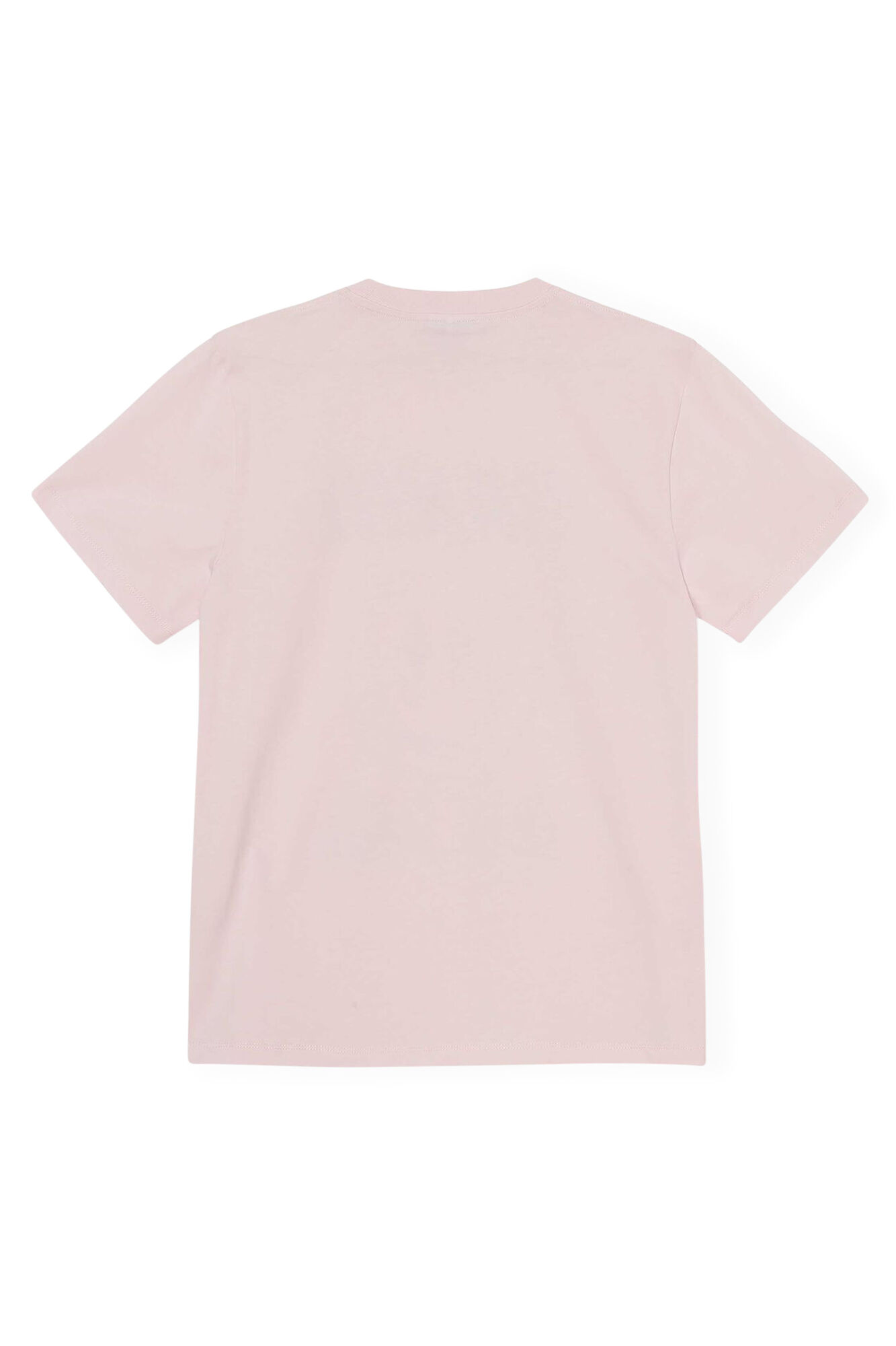 Love Club Tee, Cotton, in colour Light Lilac - 2 - GANNI