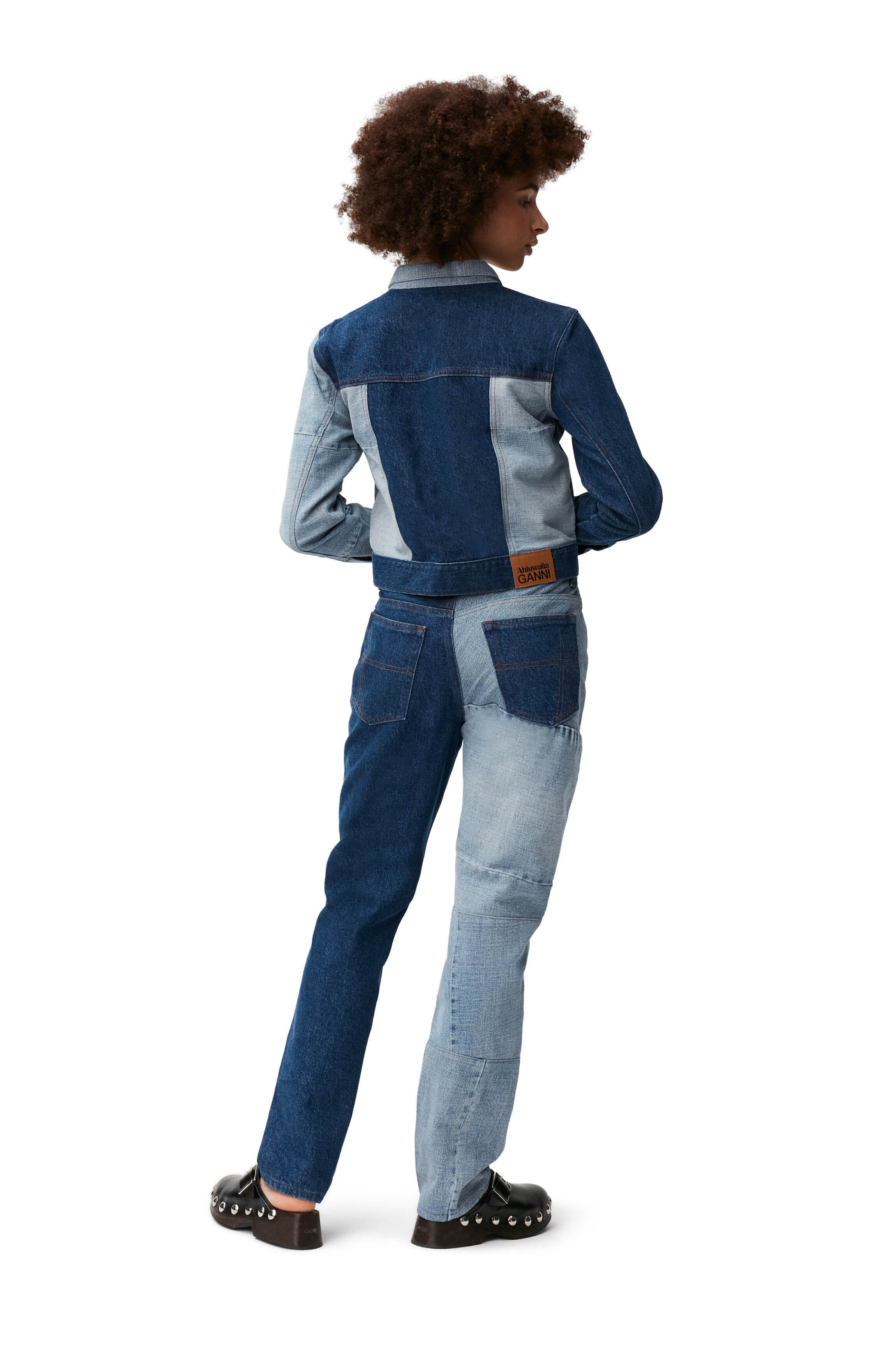 Indigo Patchwork Denim Patchwork 