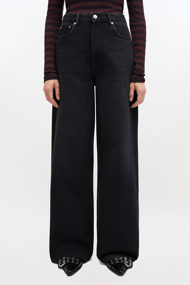 Black Lari Jeans, Black Washed