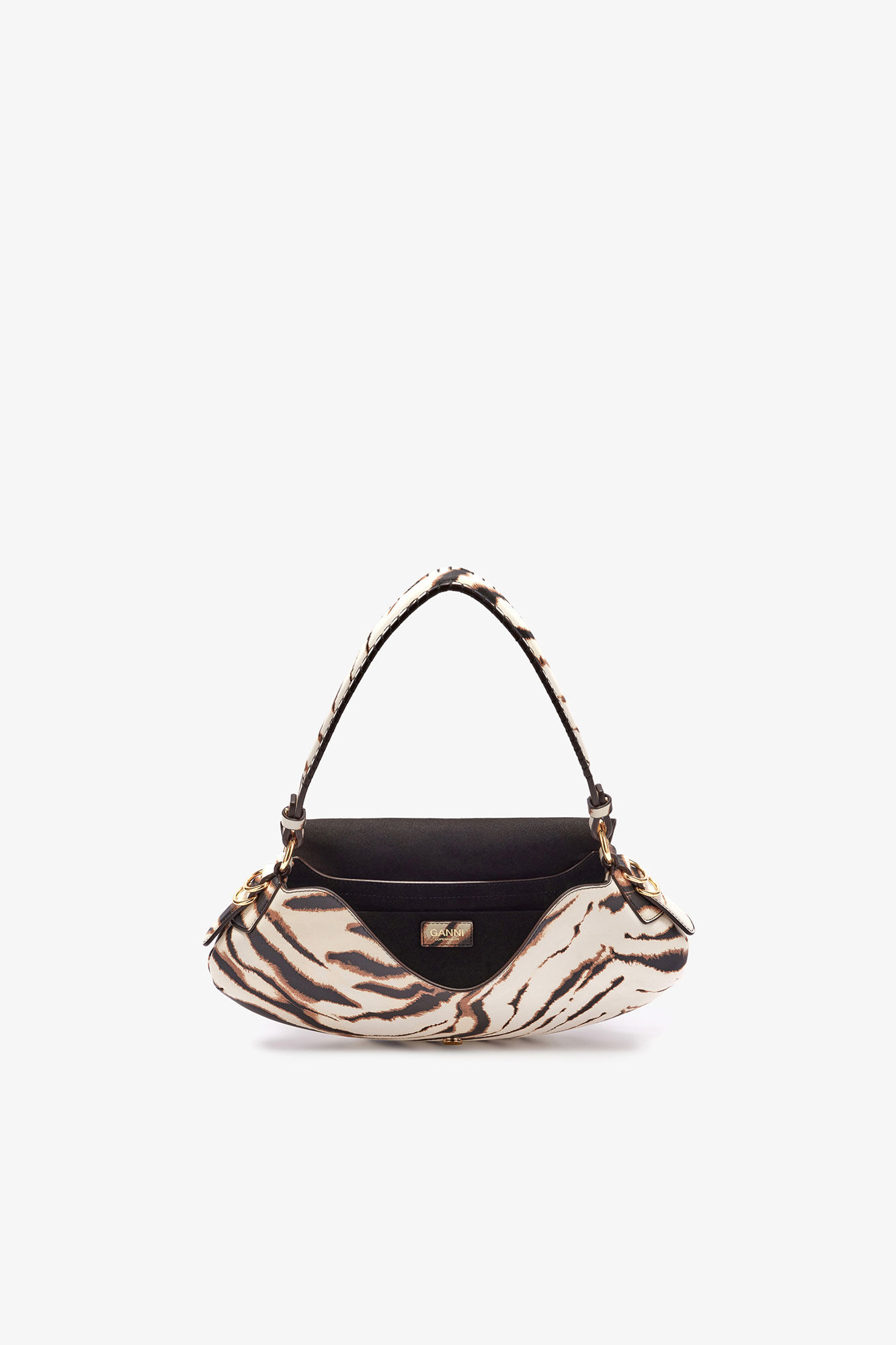 B-Kat in Zebra, Recycled Polyester, in colour Egret - 3 - GANNI