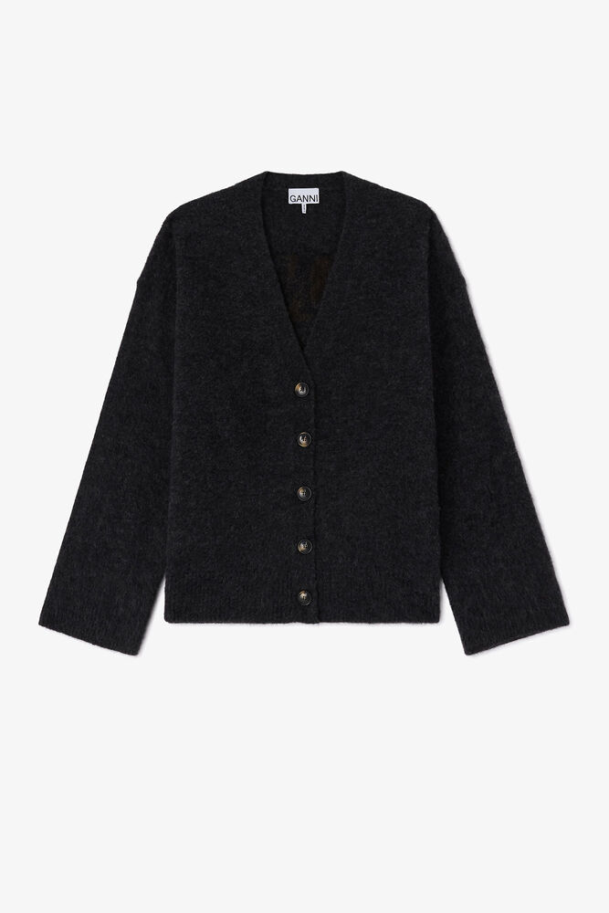 Dark Grey Banana Cardigan, Phantom