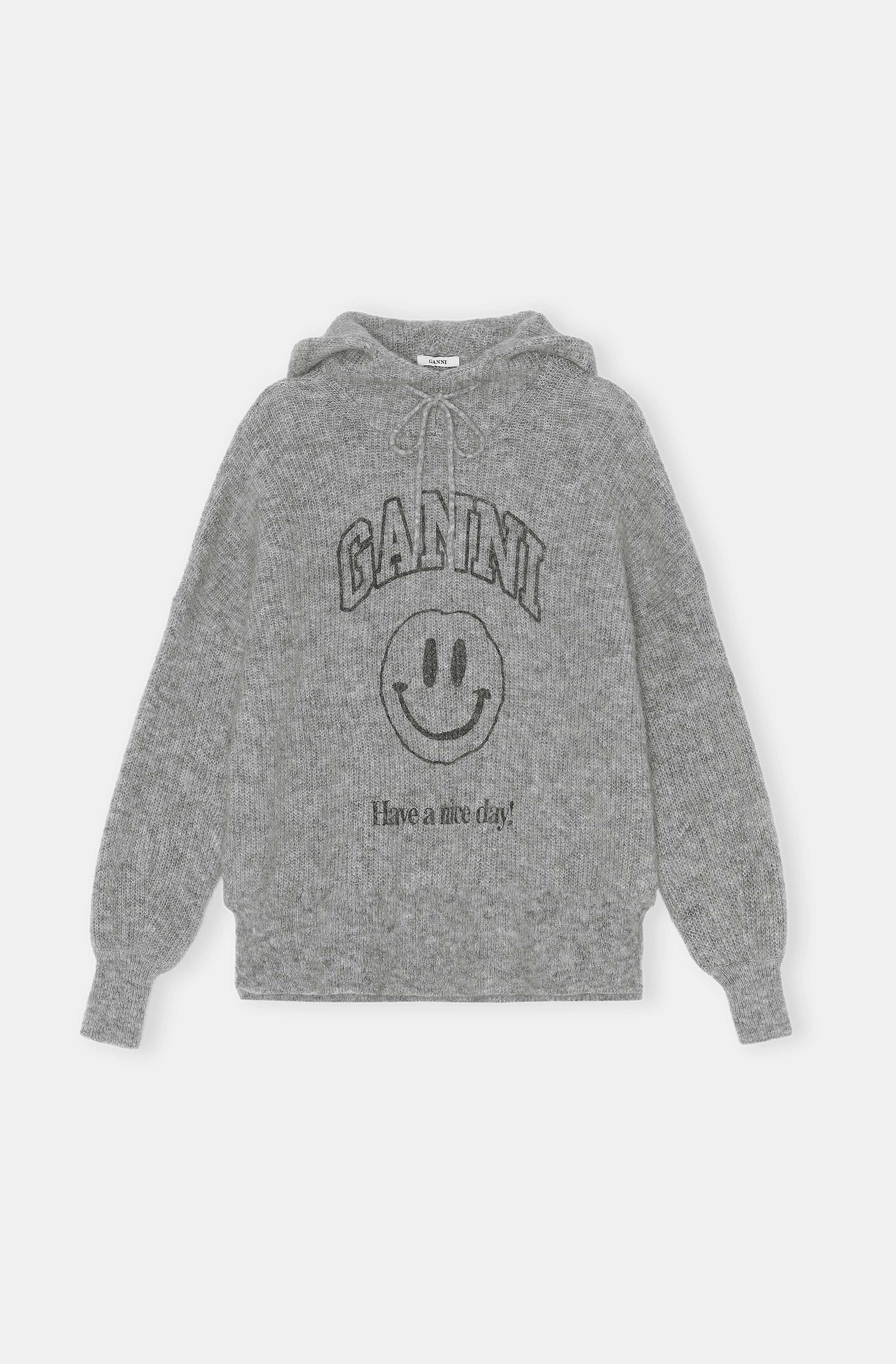 cropped oversized sweatshirt