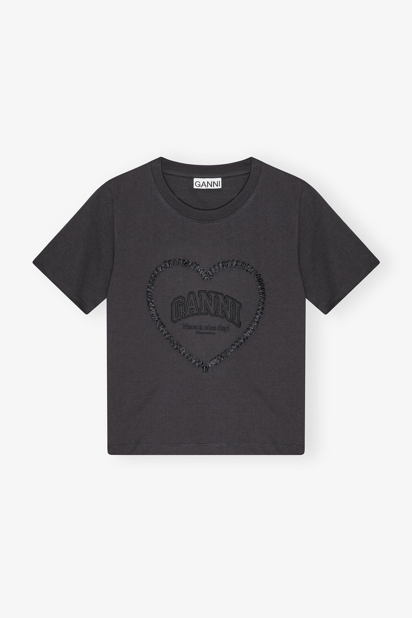 Organic Cotton GANNI T-Shirt | Graphic Tees & Organic Cotton Tees
