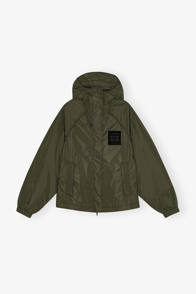 Green Nylon Jacket, Kalamata