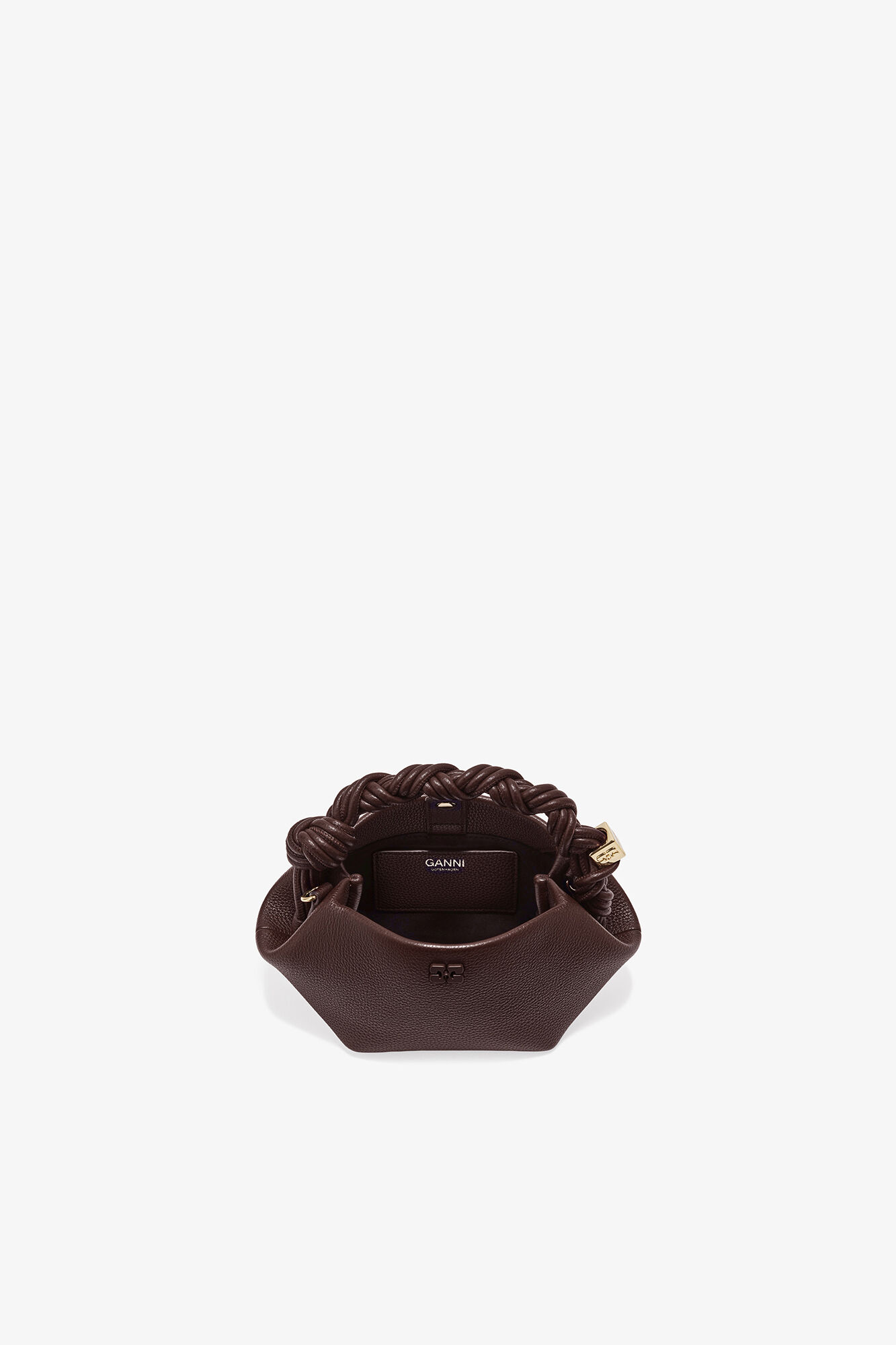 Chicory Coffee ブラウン グレインド Mini Bou Bag | GANNI (Global)