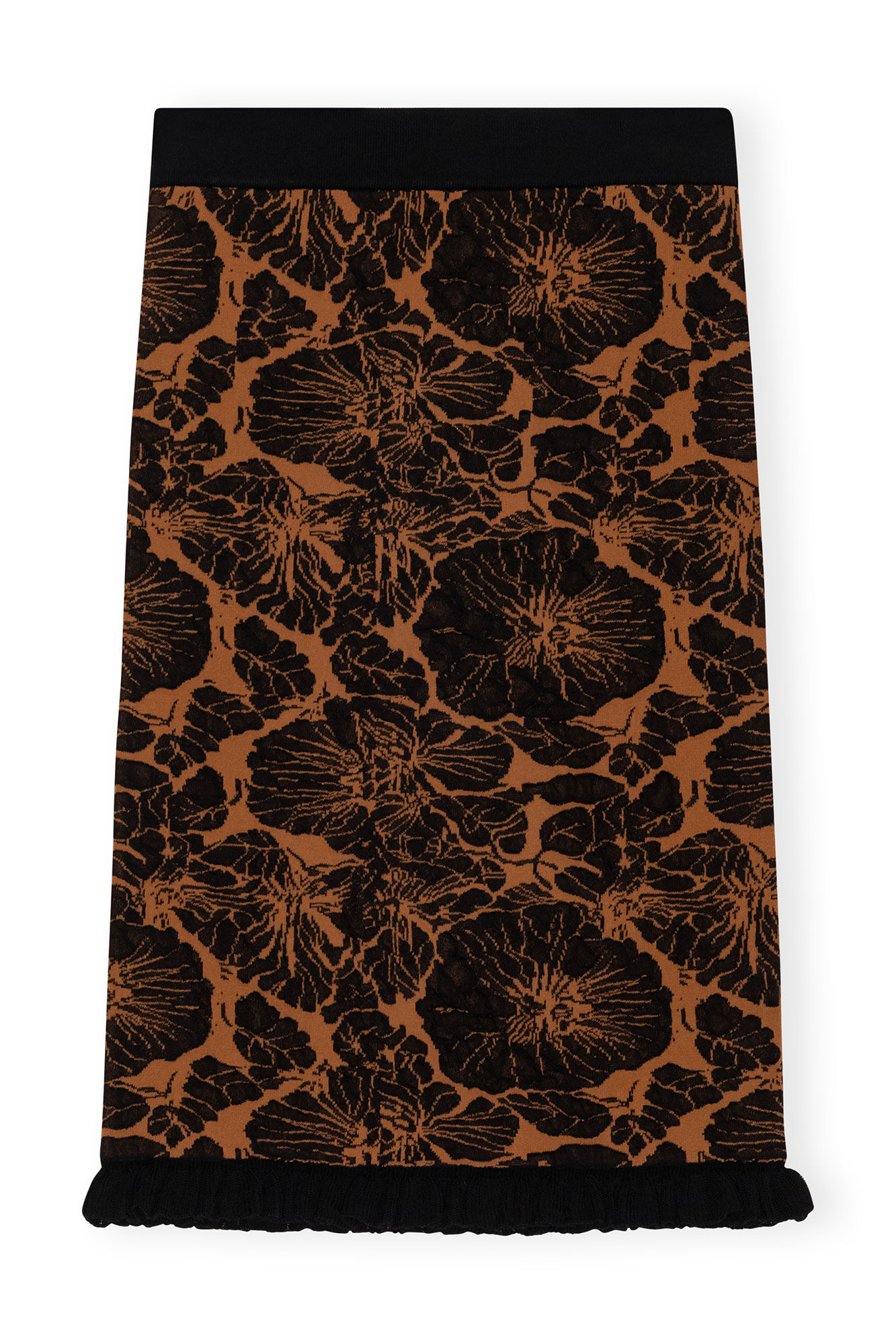 Tortoise Shell 3D Jacquard Skirt | GANNI NL Tortoise Shell 3D Jacquard Skirt | GANNI NL