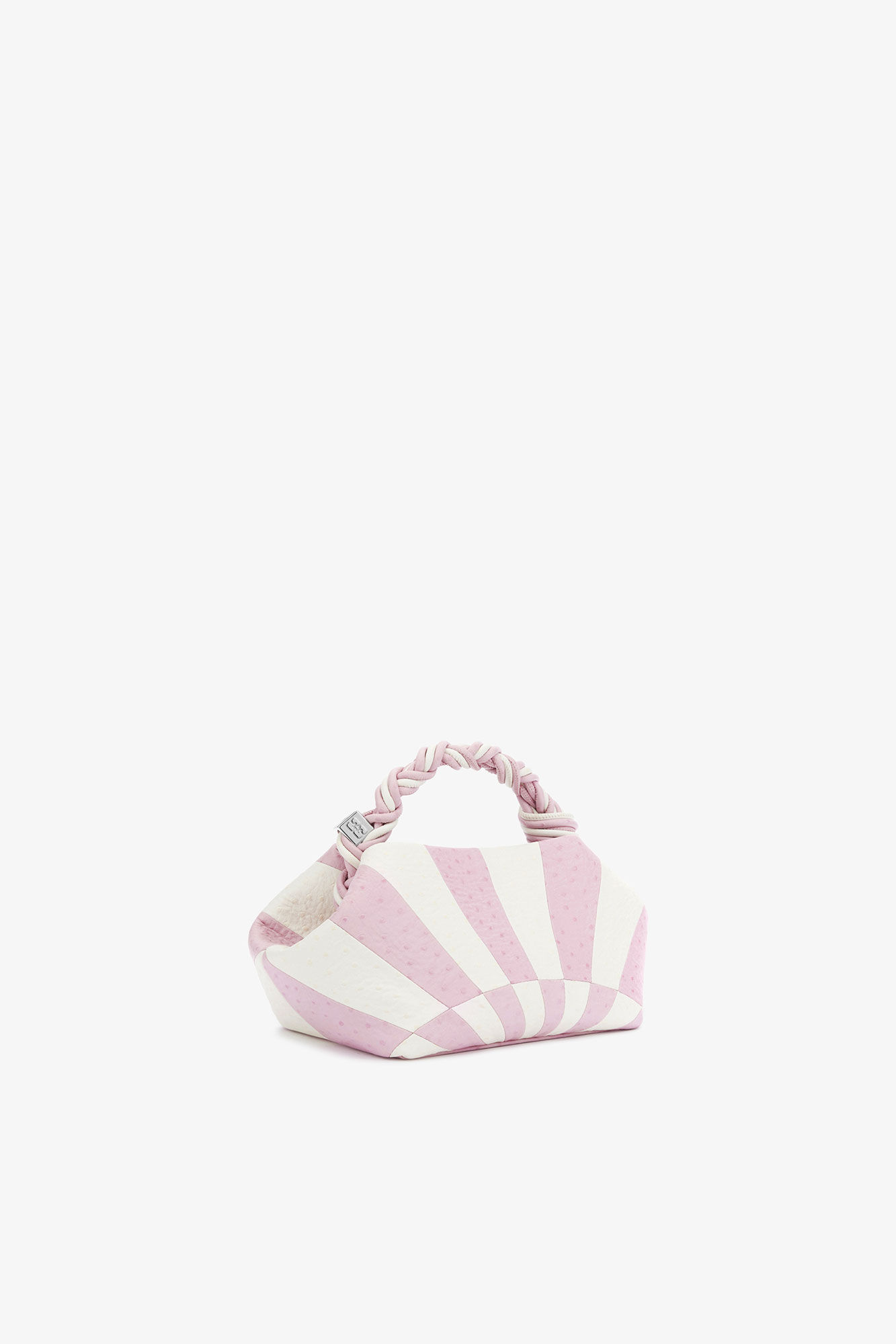 Small Bou Bag in Pink Circus, Recycled Polyester, in colour Lilac Snow - 2 - GANNI