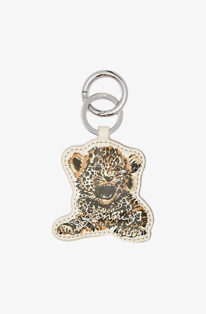 Baby Leo Keyring, Egret