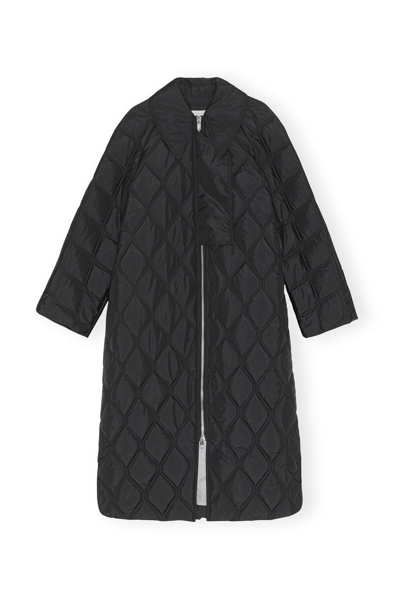 Black Ripstop Quilt Mantel | GANNI DE