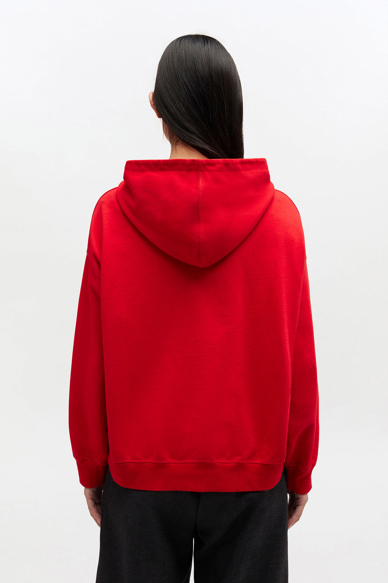 Barbados Cherry Red Graphic Cropped Hoodie | GANNI