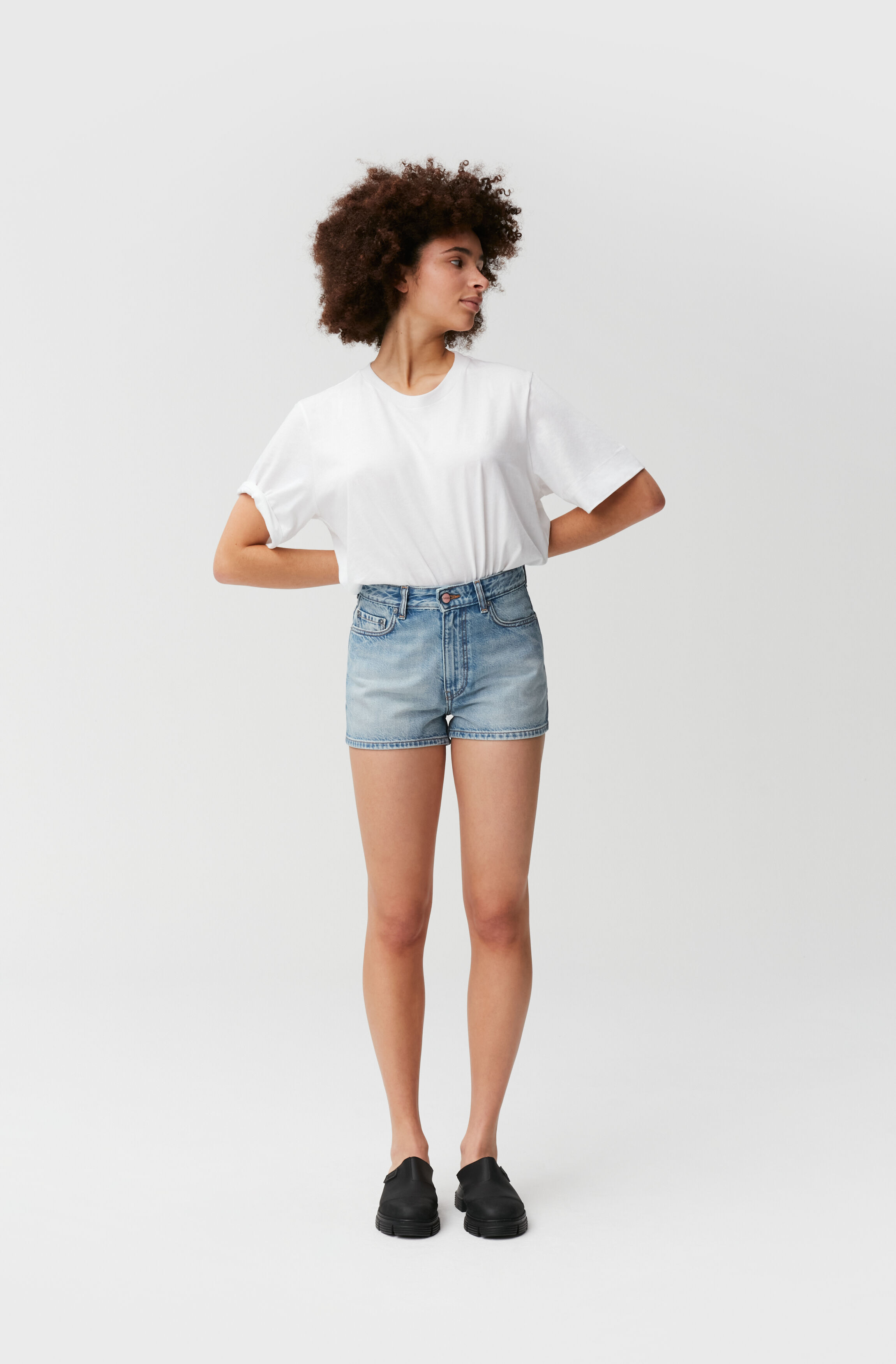 Women's Shorts | Leather & Denim Shorts | GANNI