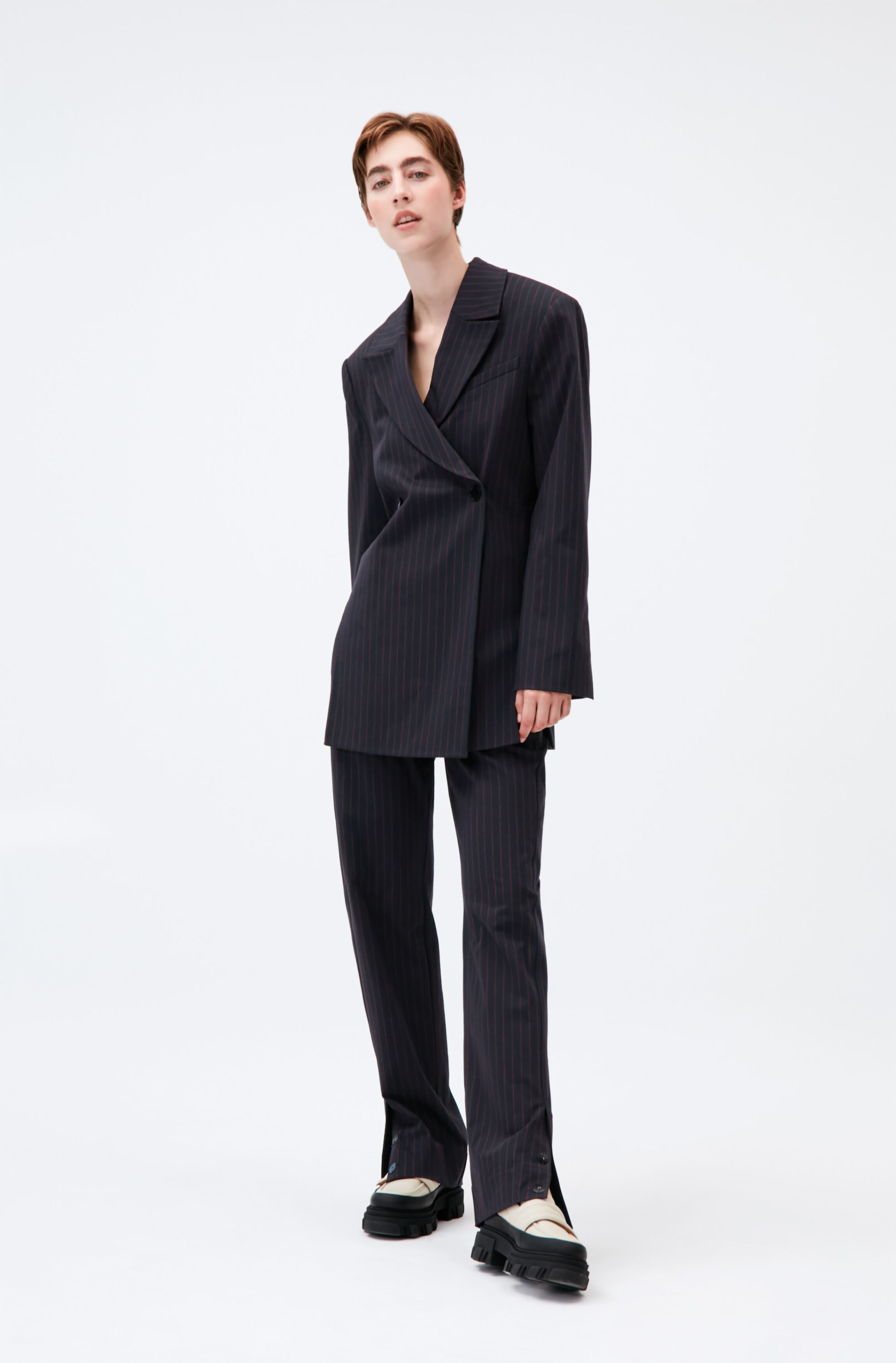 Sky Captain Suit Trousers | GANNI FI