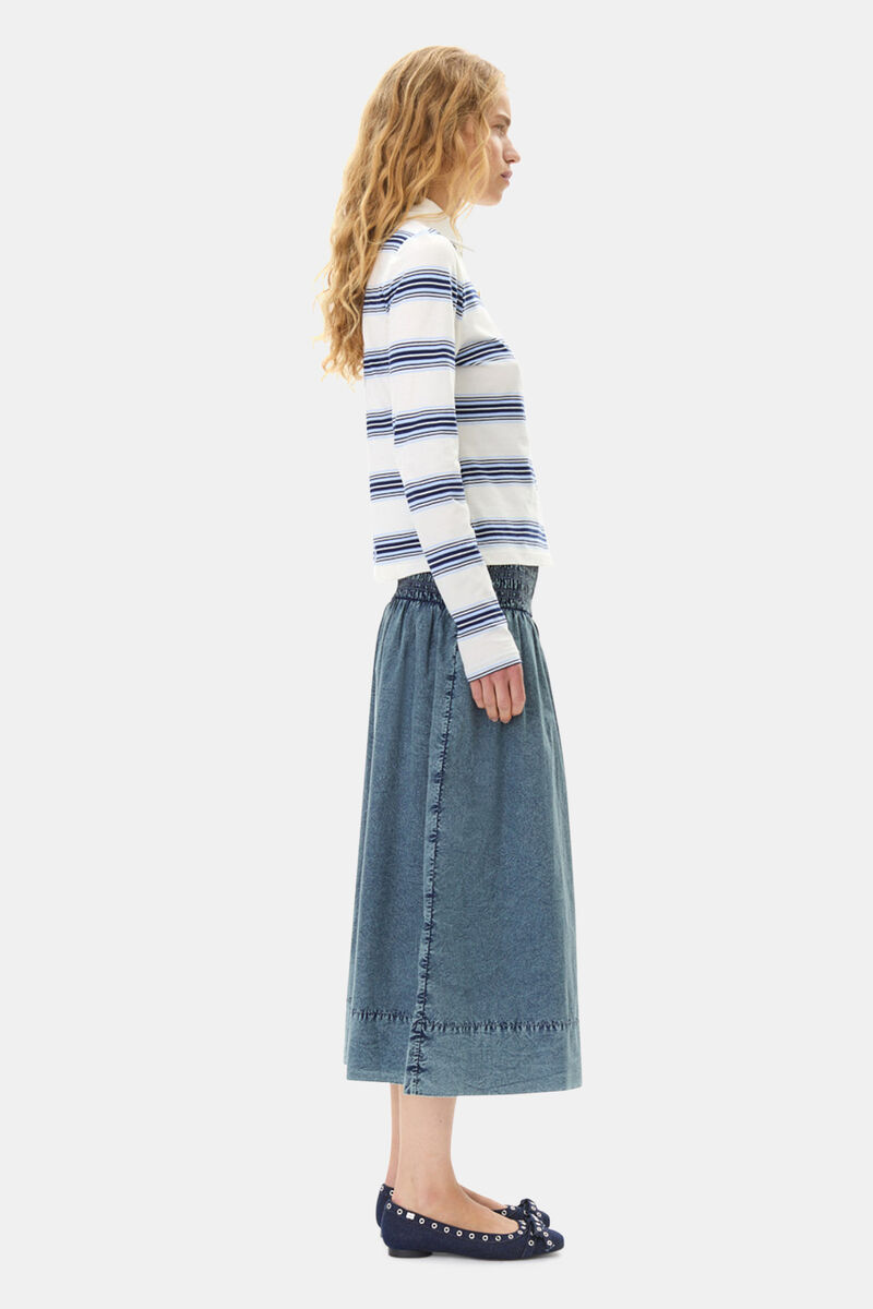 Lann Star Smock Skirt Black