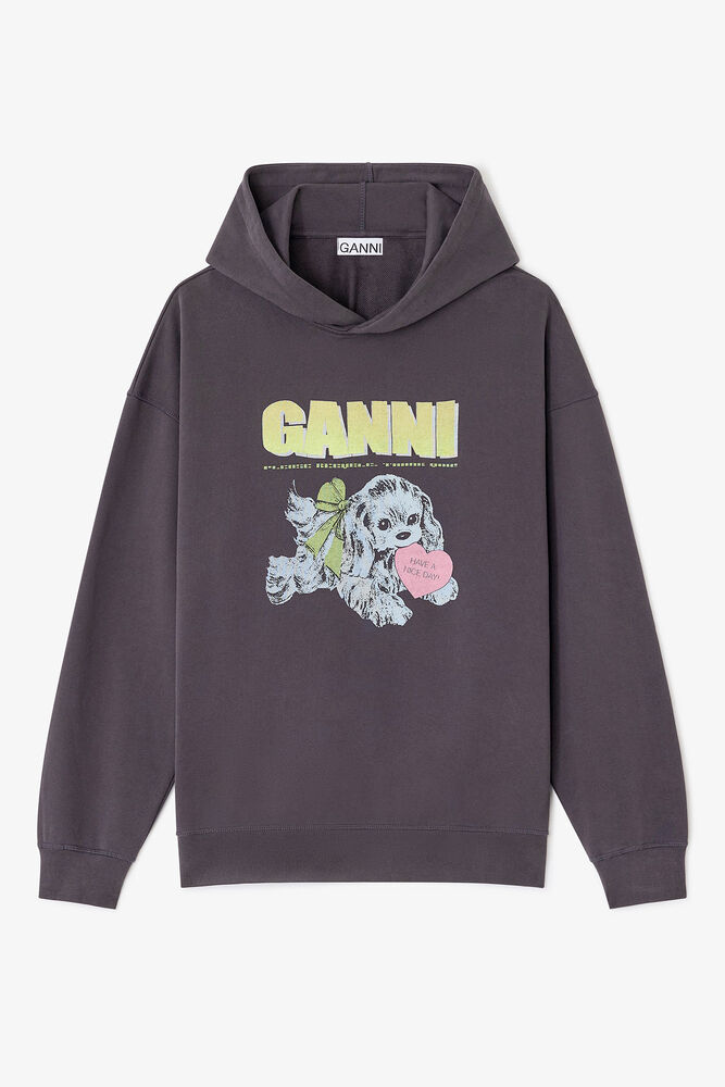 Black Puppy Hoodie, Phantom