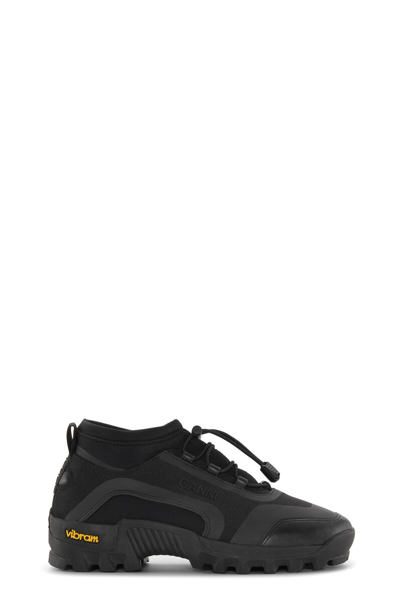 Performance Neoprene Sneakers , Elastane, in colour Black - 1 - GANNI