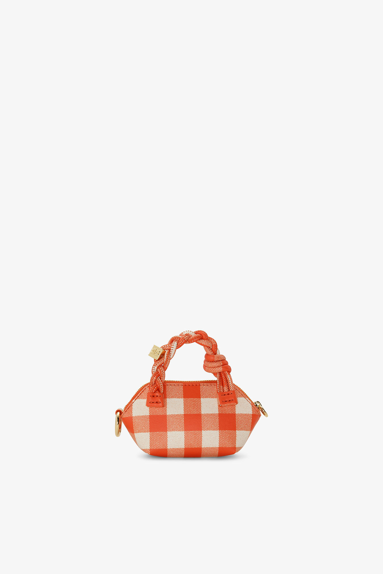 Red Nano GANNI Bou Bag, Polyester, in colour Red Alert - 2 - GANNI