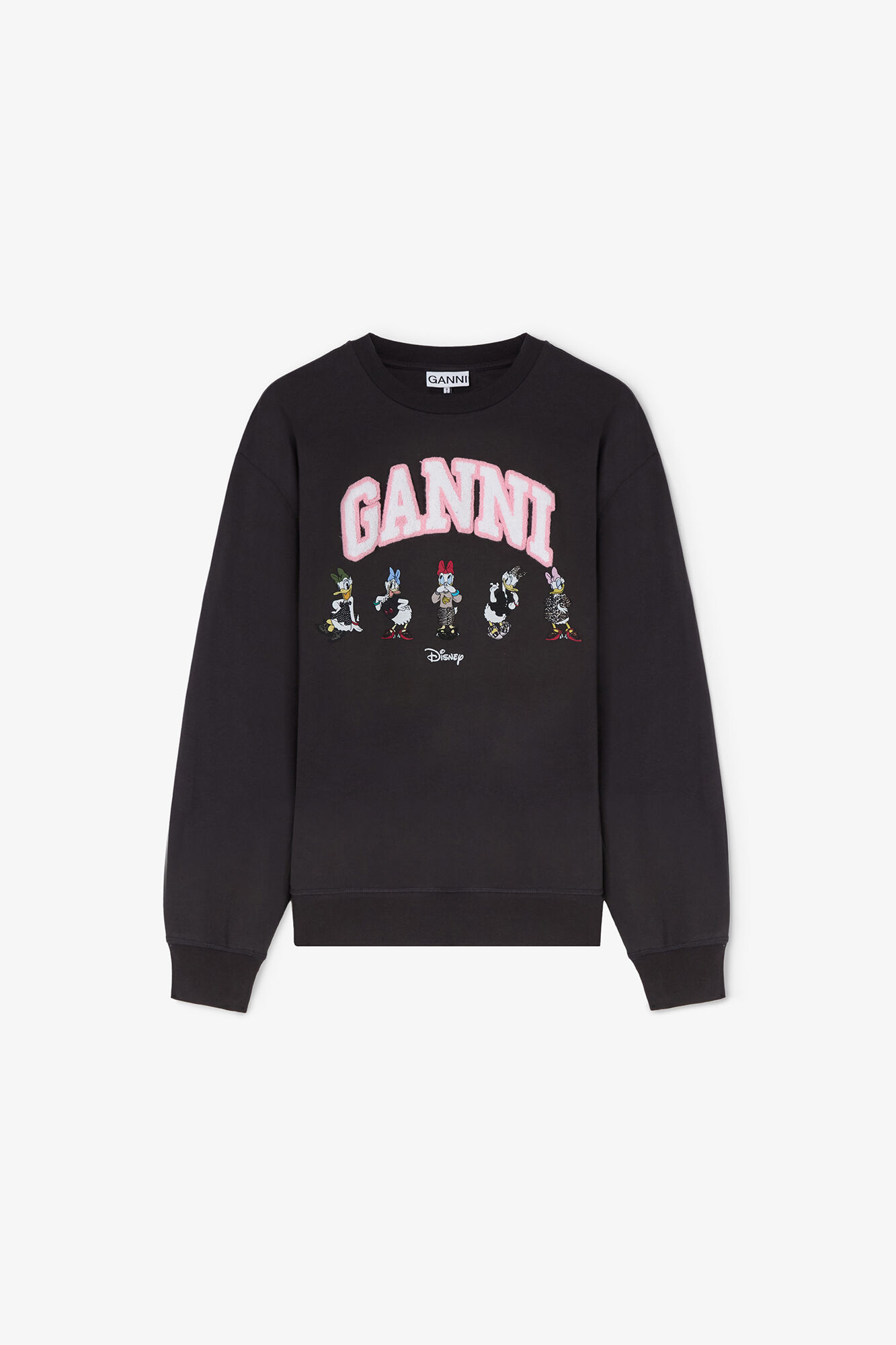 Daisy Duck Black Sweatshirt | GANNI US