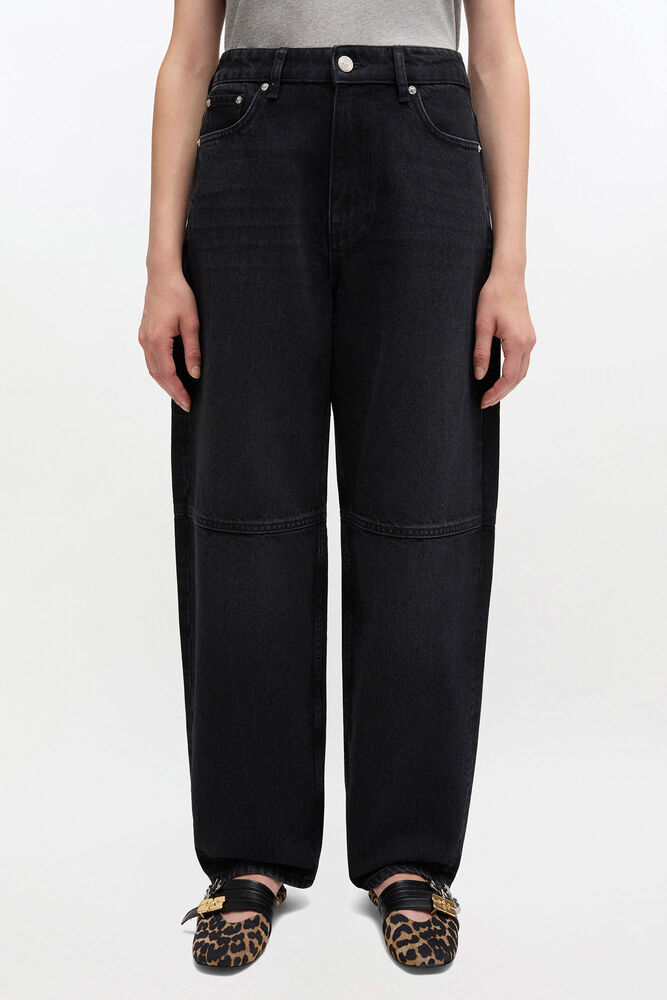 Black Stary Jeans, Black Washed