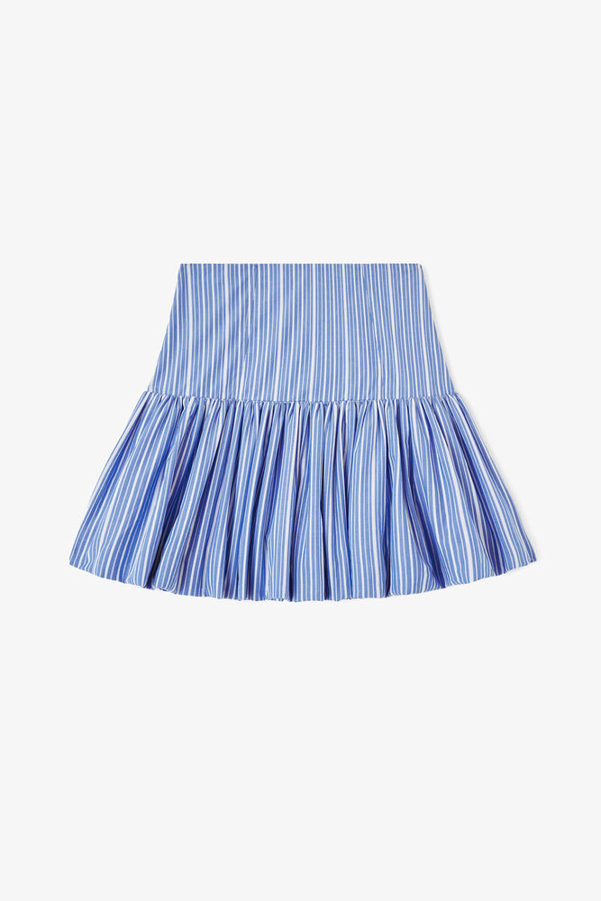 Skirt in Blue Stripes, Nouvean Navy