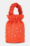 Pouch Minitasche, Polyester, in colour Puffin’s Bill - 3 - GANNI
