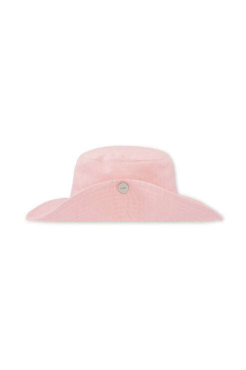 Ganni Hat Sweet Lilac Logo/one Colour Str. Xs/s