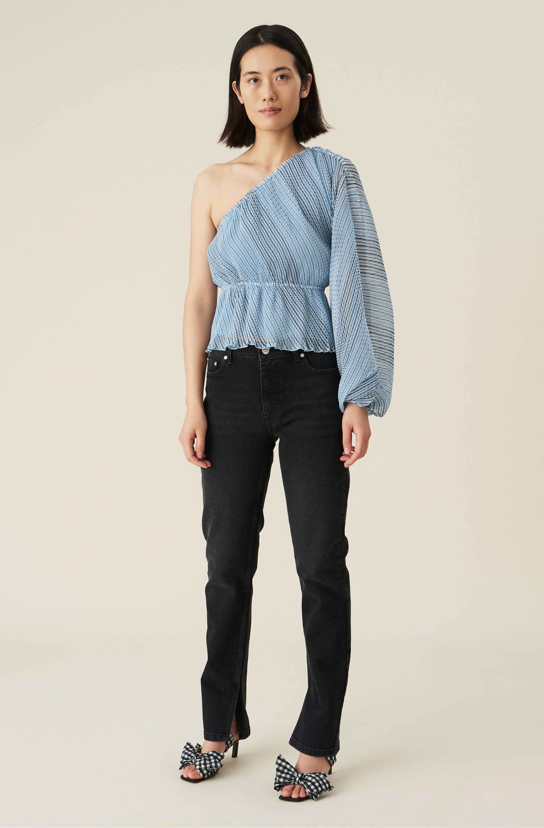 Ganni comfort stretch jeans clearance