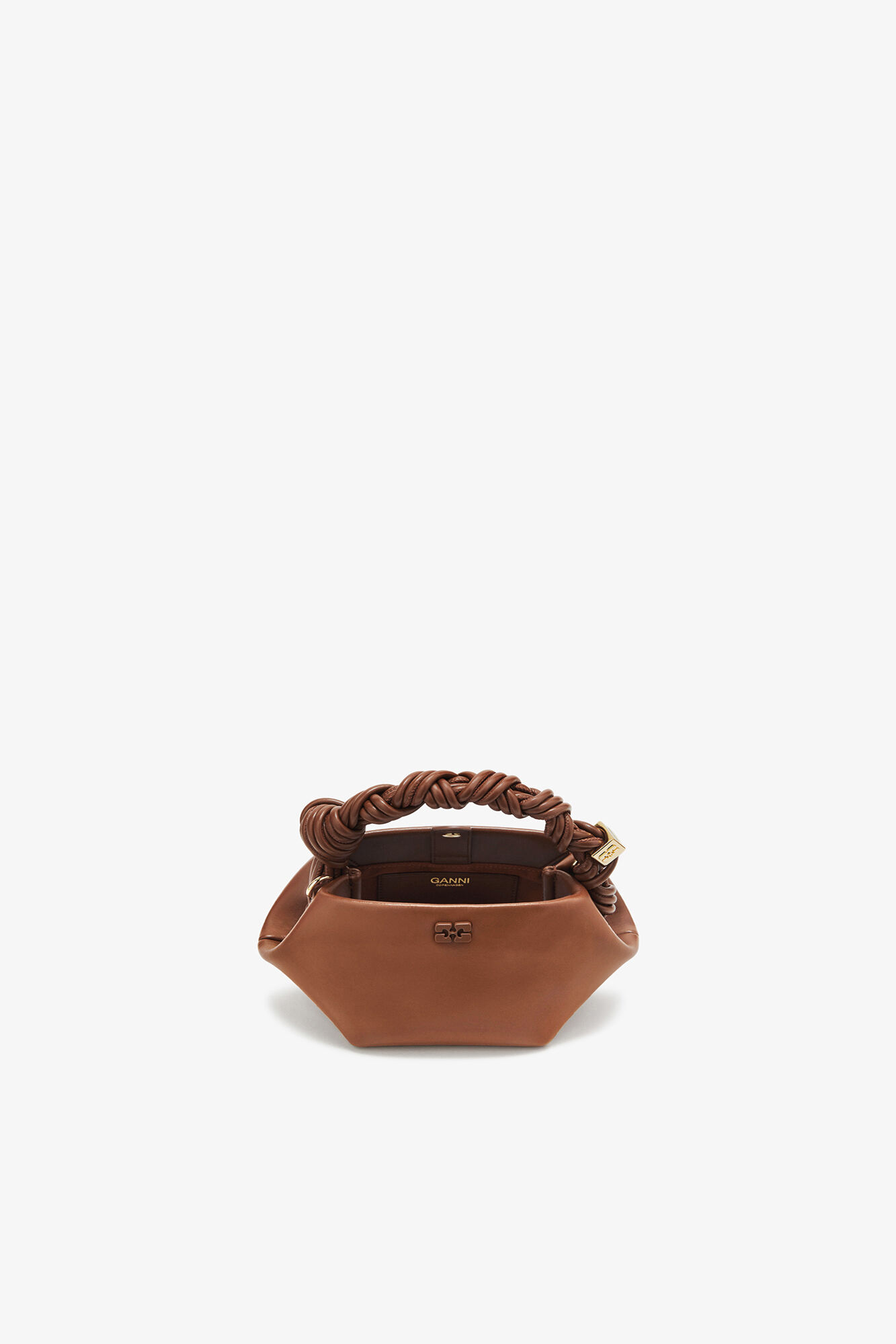 Sorrel Horse Mini Bou Bag in Brown | GANNI US