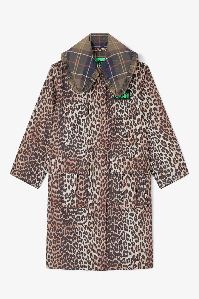 Long Coat in Leopard, Leopard