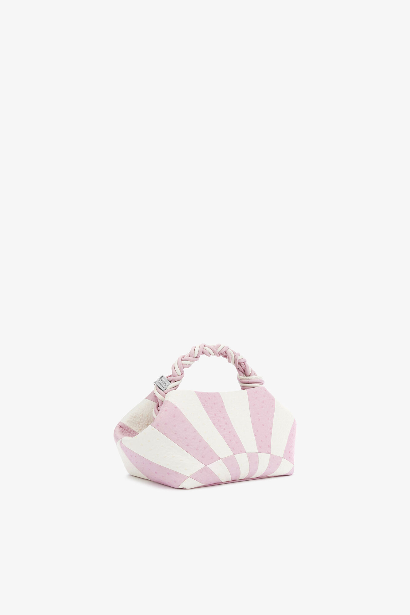 Lille Bou taske i lysr&oslash;d circus, Recycled Polyester, in colour Lilac Snow - 2 - GANNI