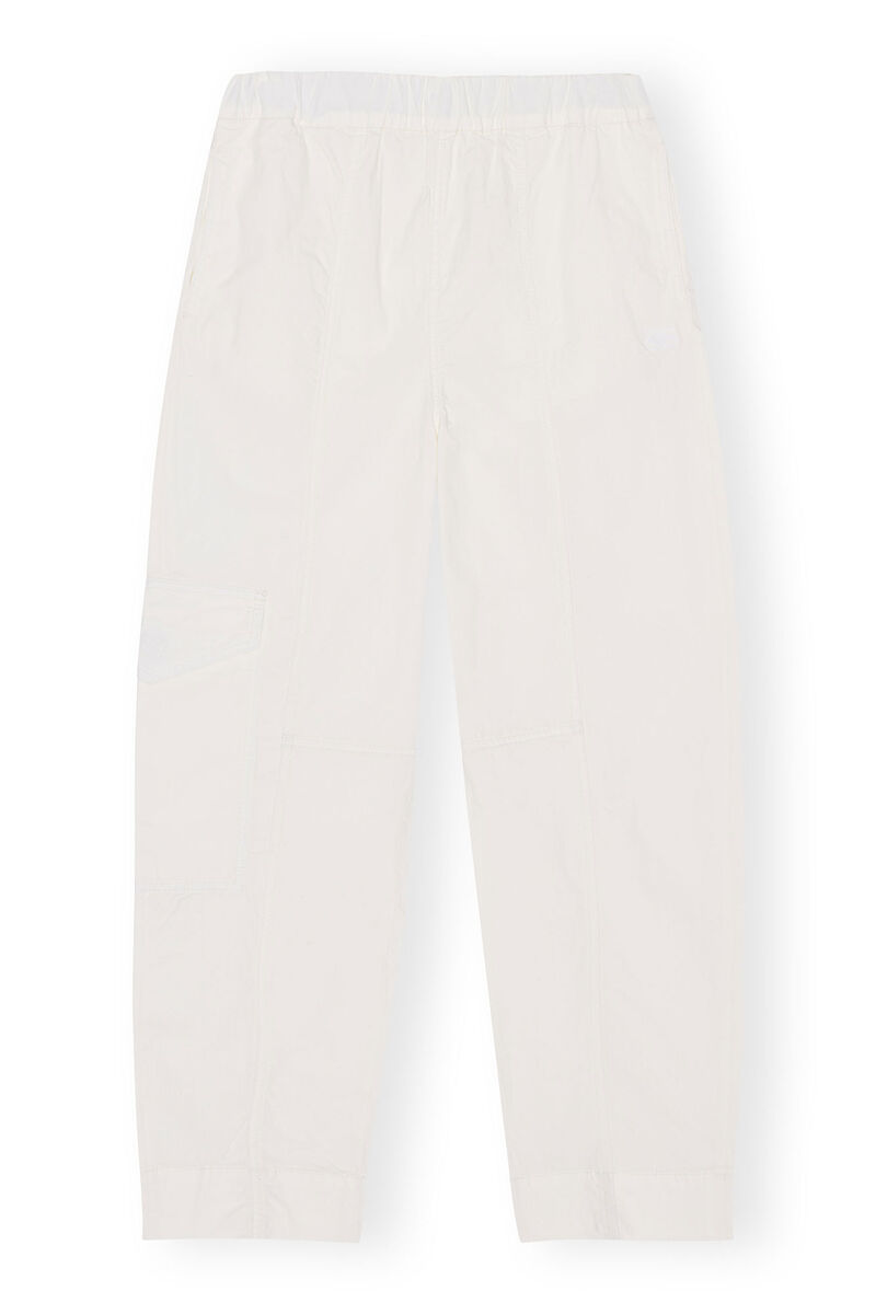 Cotton Crepe Elasticated Curve Pants main image 1
