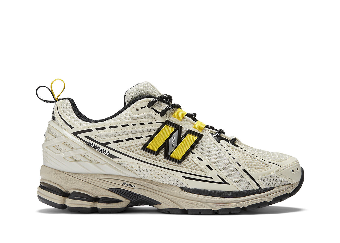 GANNI x New Balance 1906R Sneakers, Polyester, in colour Egret - 1 - GANNI