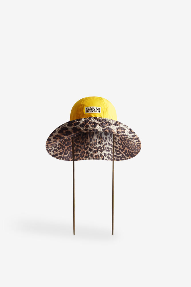 Wasserfester Bucket Hat, Lemon