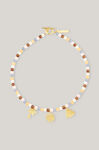 Bead Accessories Bead Necklace 2, in colour Multicolour - 1 - GANNI