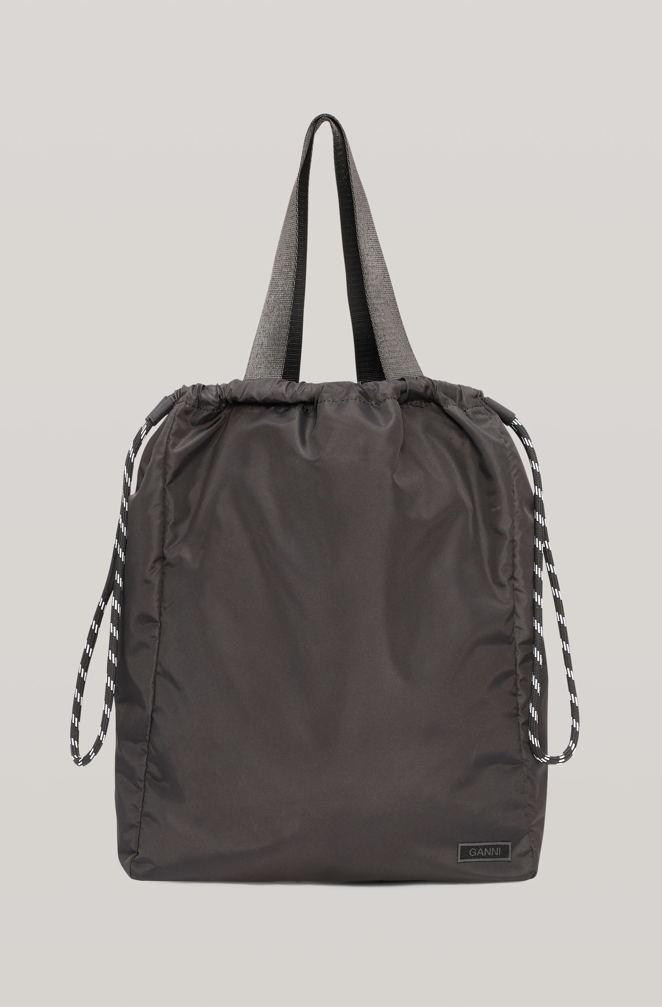 ganni.com | Recycled Fabric Bag