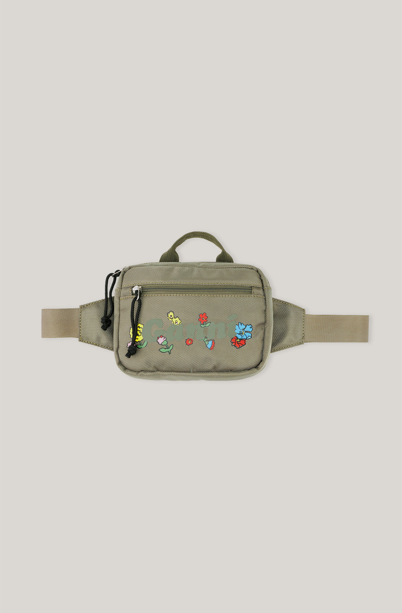 Nylon Accessories Bum Bag, Polyester, in colour Kalamata - 1 - GANNI