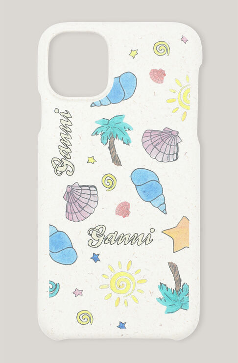 Ganni Iphone Cover 11 Multicolour One Size Modesens