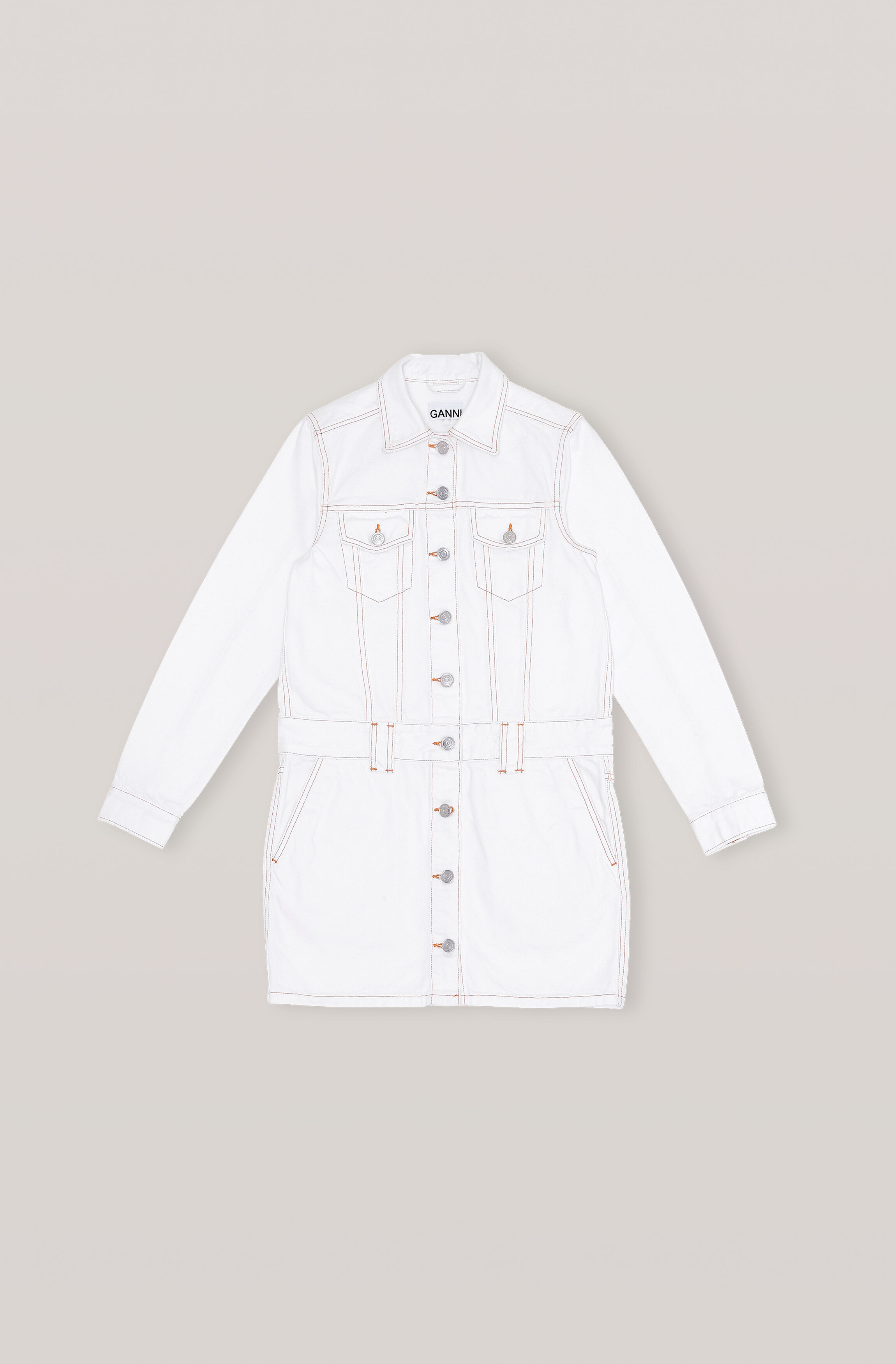white denim clothes