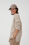 Software Wool Mix Knit V-Neck Pullover, Polyamide, in colour Brazilian Sand - 1 - GANNI