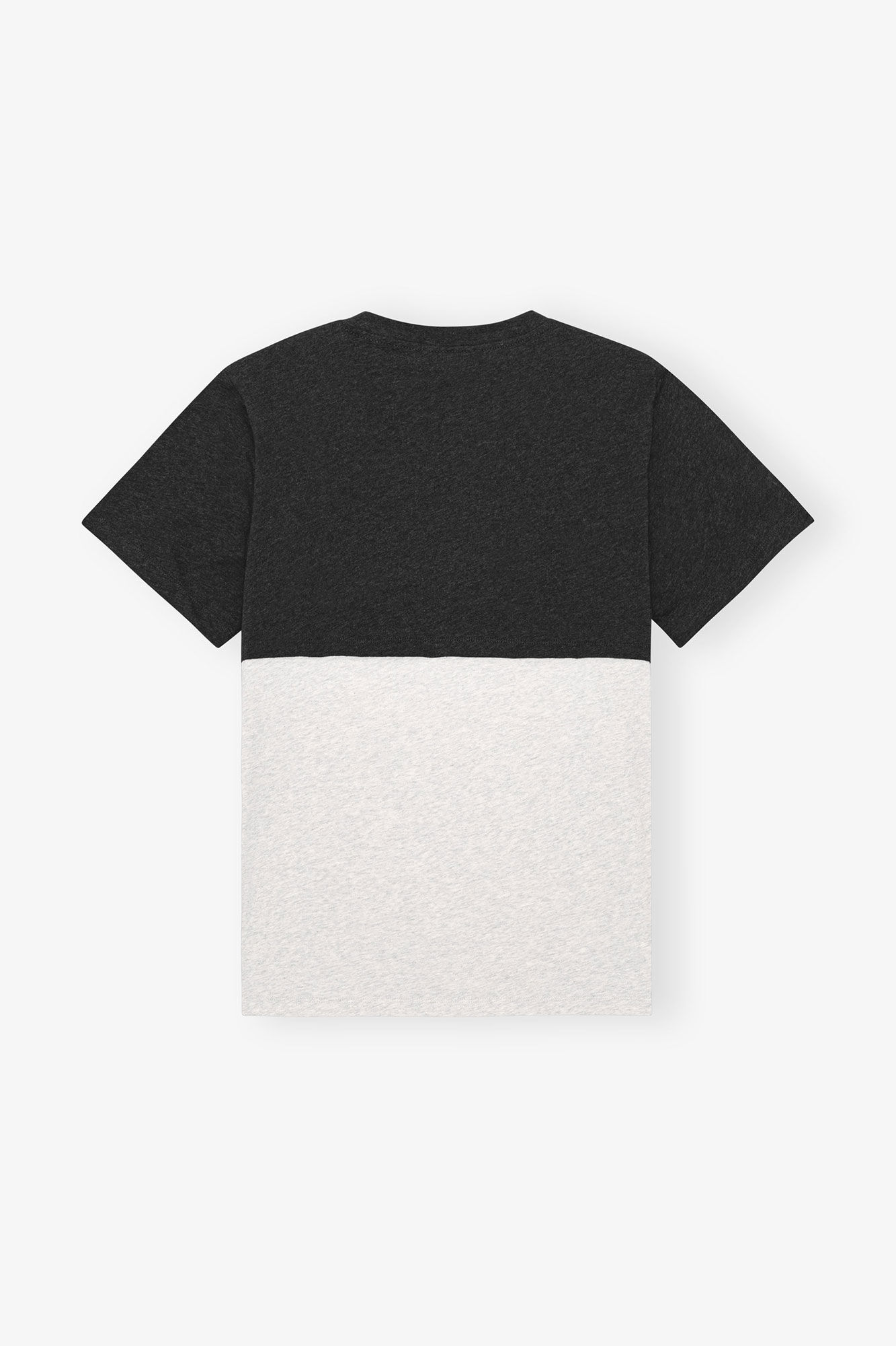 Re-cut Jersey T-shirt, Cotton, in colour Phantom - 4 - GANNI