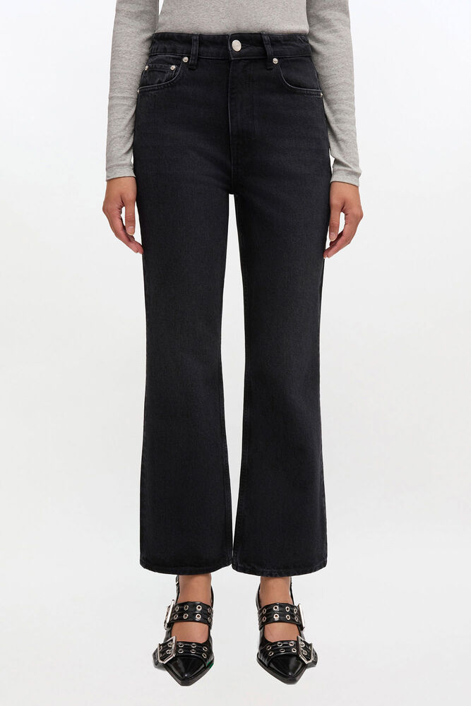 Black Betzy Jeans, Black Washed