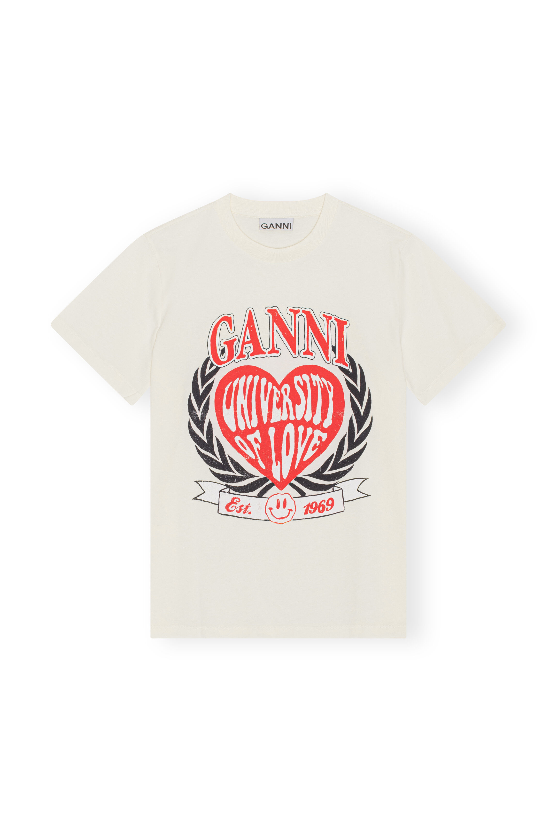 Heart University Of Love T-shirt | GANNI