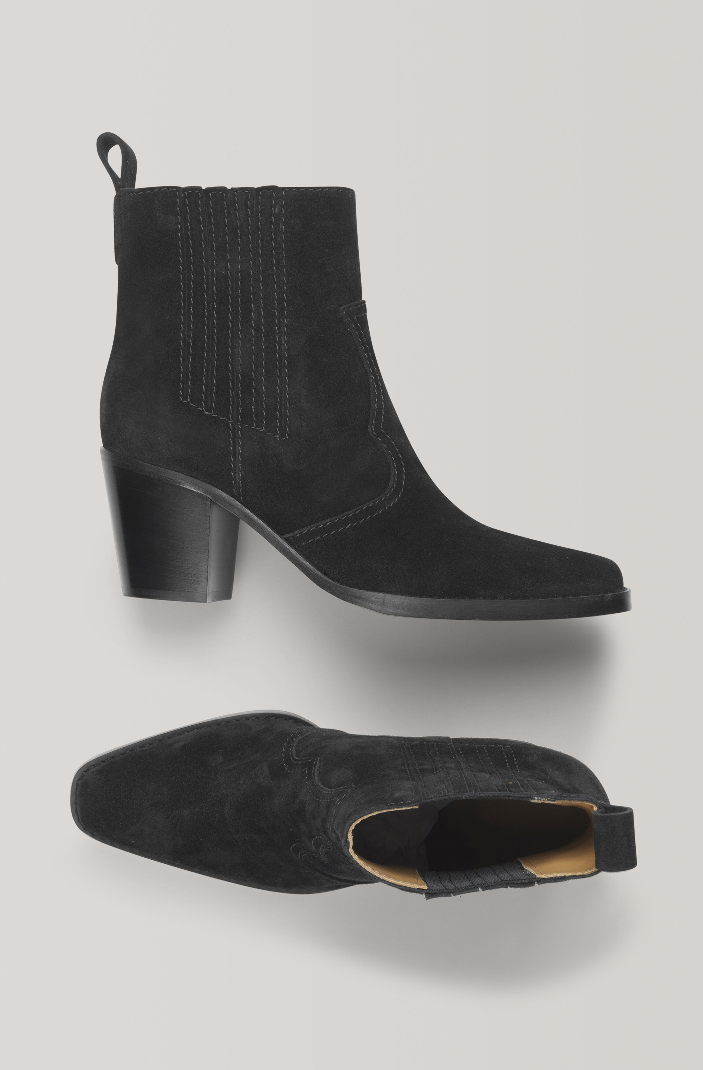 GANNI (US) Western Ankle Boots ( 495.00 