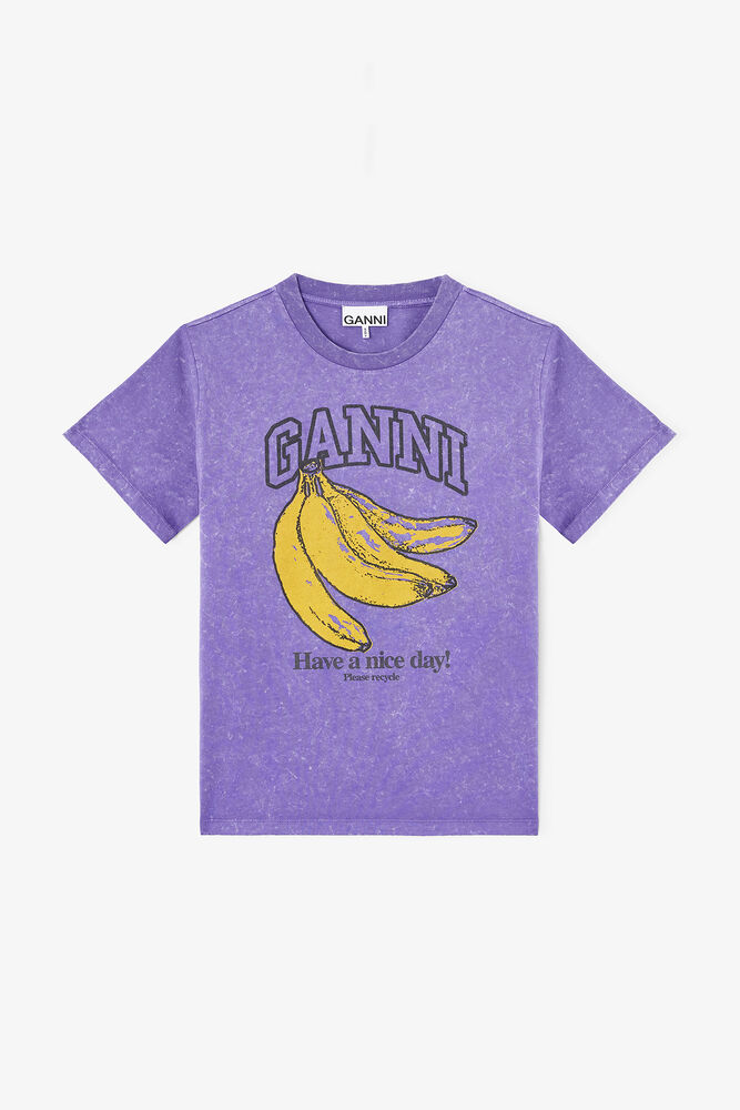 Vintage Wash T-shirt, Passion Flower