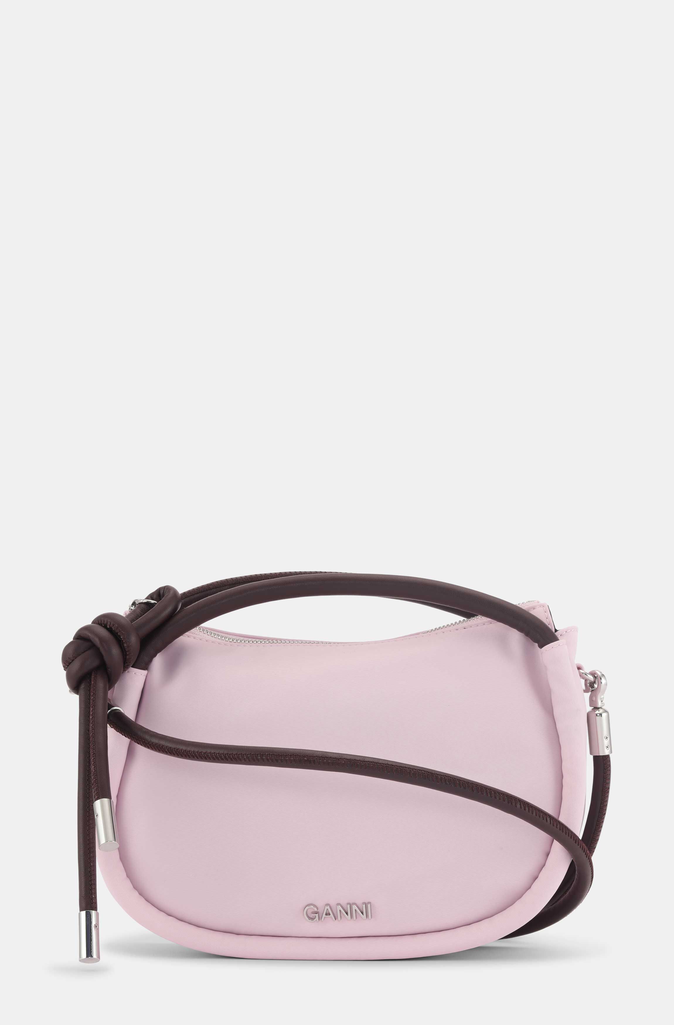 ganni leopard fanny pack