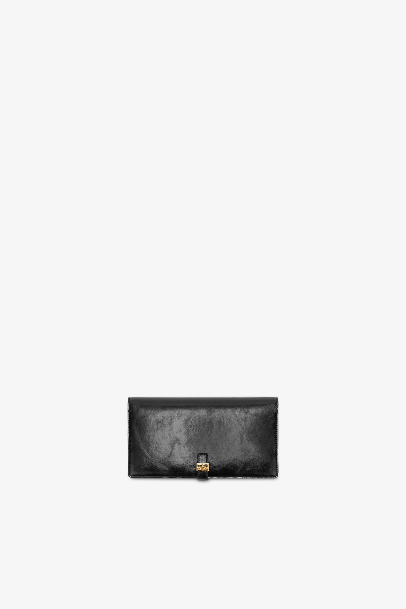 Black GANNI Wallet | Bou Cardholder, Tri-Fold & Wristlet | GANNI US