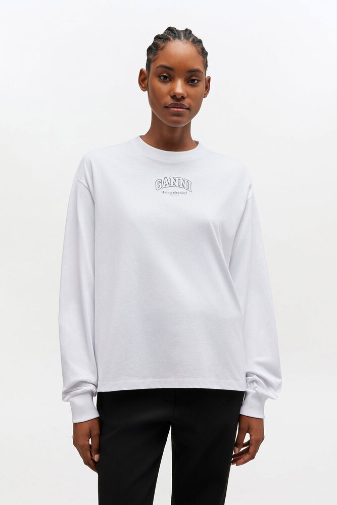 Essential Basic Long Sleeve, Bright White