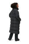 Oversized Tech Puffer Coat, Recycled Polyester, in colour Phantom - 3 - GANNI
