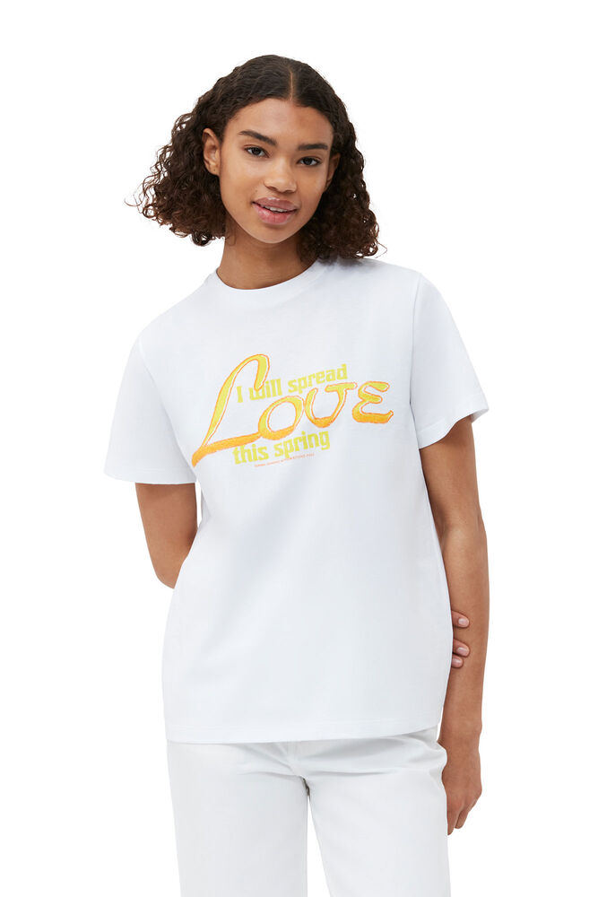 Relaxed Love T-shirt, Bright White